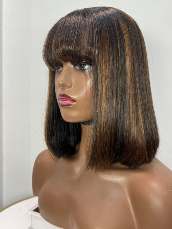 Bob Wigs With Bangs