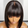 Bob Wigs With Bangs